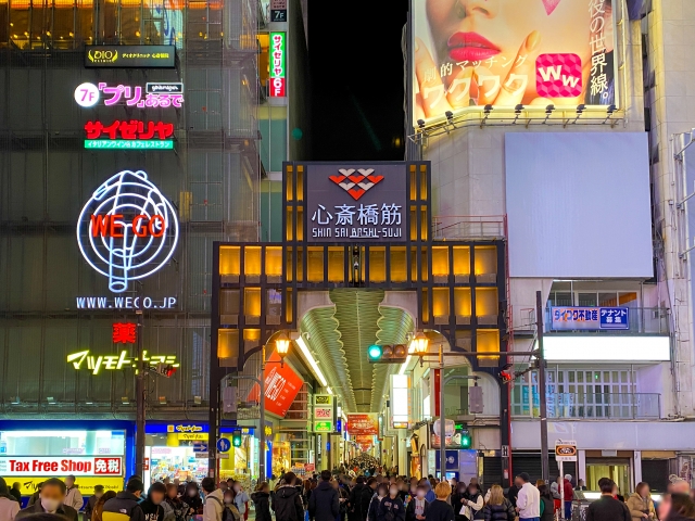 心斎橋の風景