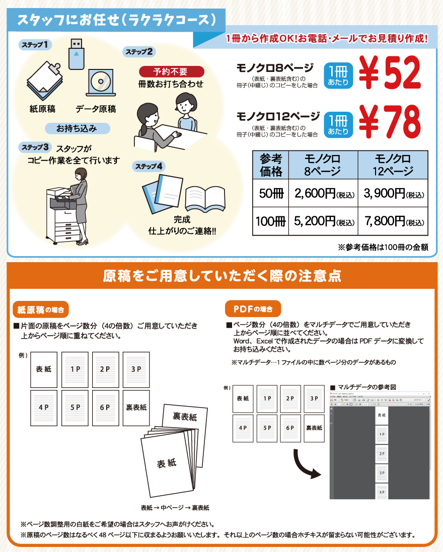 自治会様・管理組合様向けの印刷はおまかせください